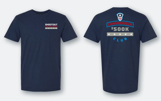 'LIMITED EDITION' SFS CANANDAIGUA $500K RAISED T-SHIRT