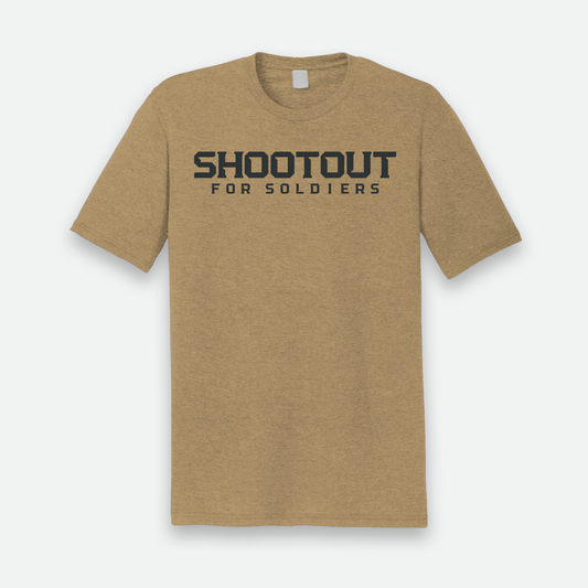 'MISSION' T-SHIRT (TAN)